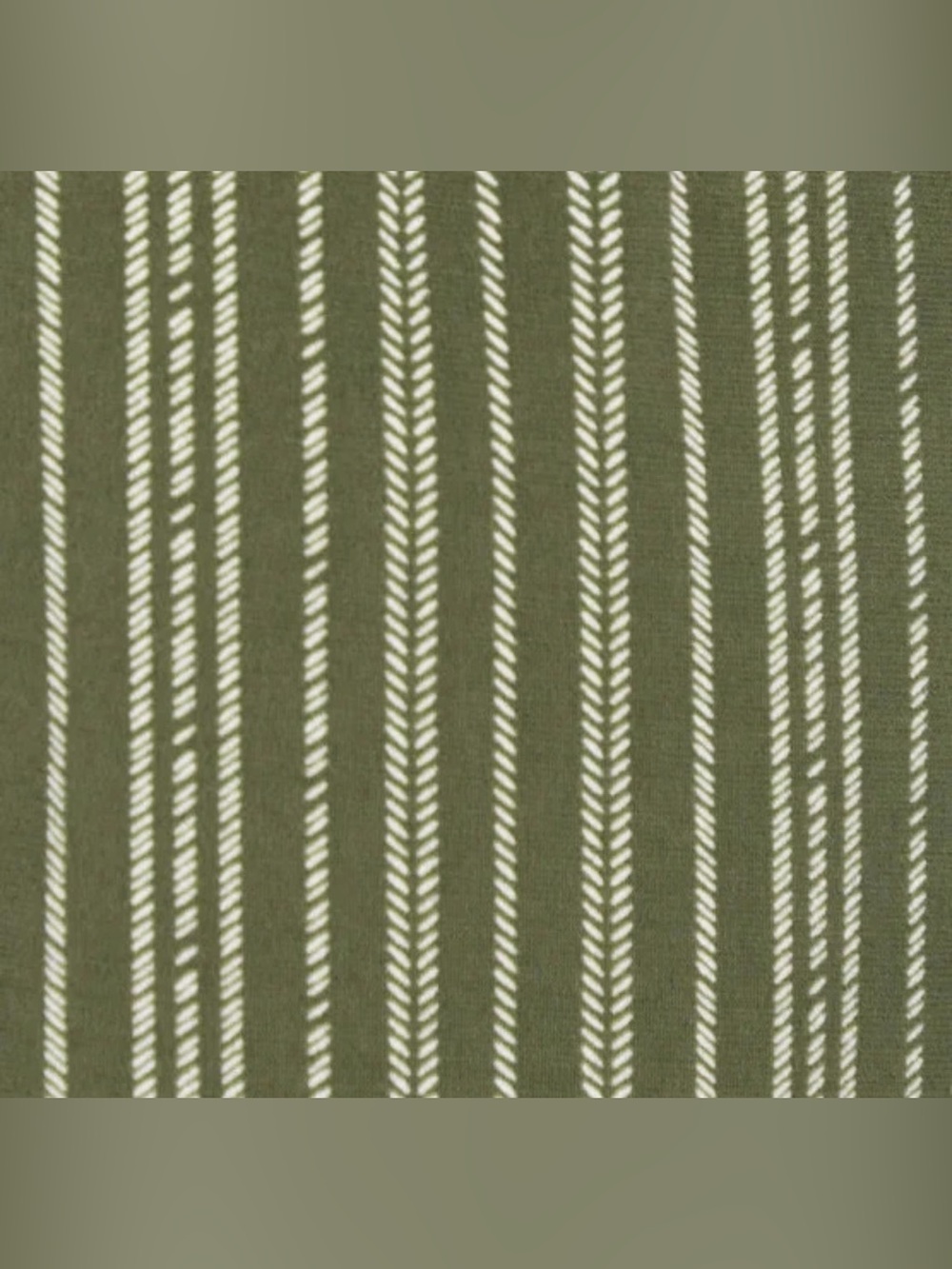 NWT Three Dots Olive Striped Wide Leg Knit Pants size XXL - Picture 7 of 9
